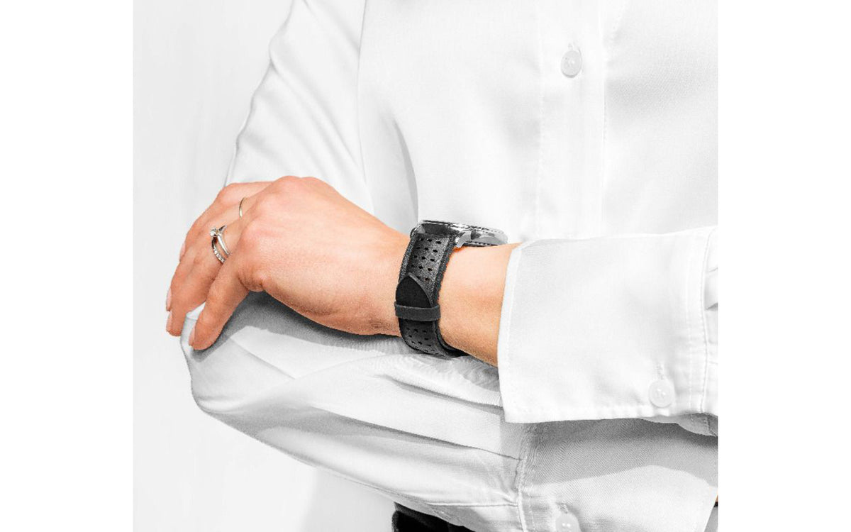 Nyad by HIRSCH - Black Caoutchouc Rubber Performance Watch Strap