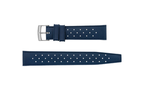 AWB Navy Tropical Style FKM Rubber Watch Strap