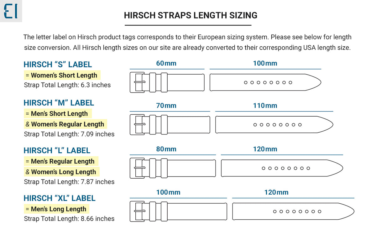 Ranger by HIRSCH - Men's Brown Retro Calfskin Leather Watch Strap