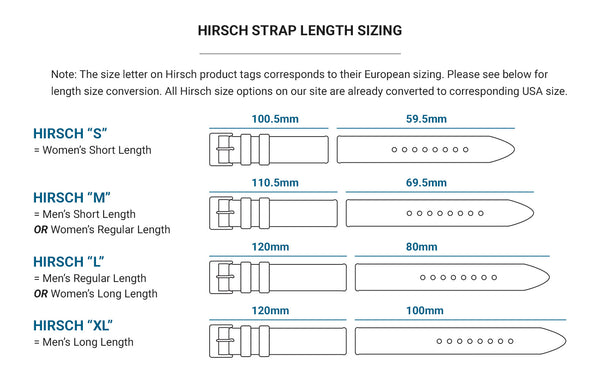 Pure by HIRSCH - SHORT Length Black Natural Caoutchouc Rubber Watch Strap