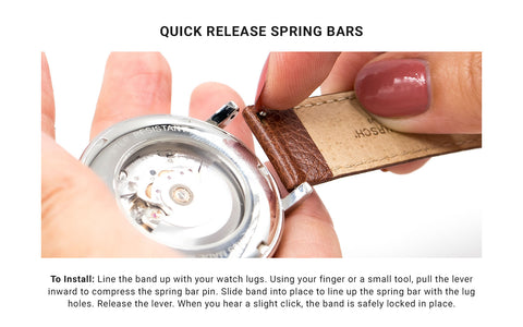 Carbon by HIRSCH - Men's Navy Carbon Fiber Embossed Leather Watch Strap