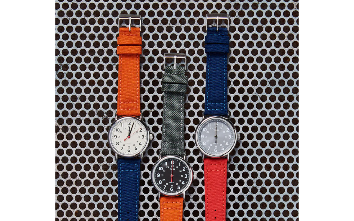 Hadley Orange Cordura® Fabric Vegan Watch Strap