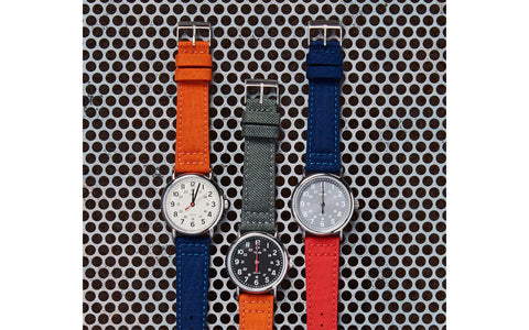 Hadley Orange Cordura® Fabric Vegan Watch Strap