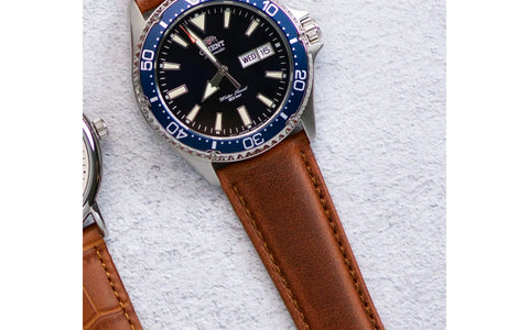 Hadley-Roma Men's Chestnut Genuine Leather Watch Strap MS881