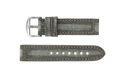RIOS1931 Rally Vintage rundleer horlogeband handgemaakt in Duitsland 20mm mosgroen, groen, Riemen RIOS1931 Rally Vintage rundleer horlogeband handgemaakt in Duitsland 20mm mosgroen, groen, Riemen