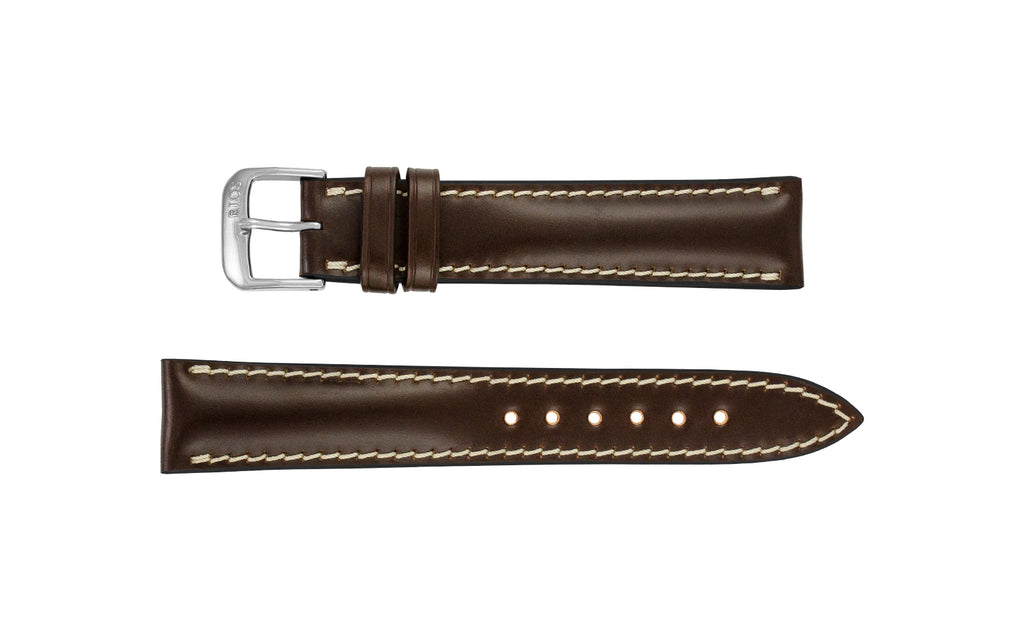 RIOS1931 New York - Men's Mocha Shell Cordovan Leather Watch Strap