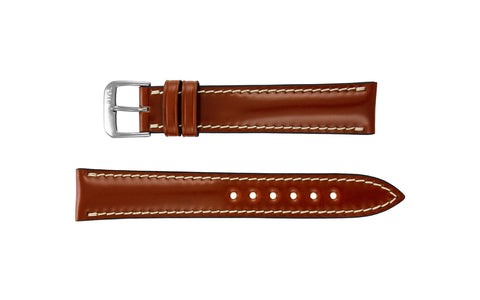 RIOS1931 New York - Men's Cognac Shell Cordovan Leather Watch Strap