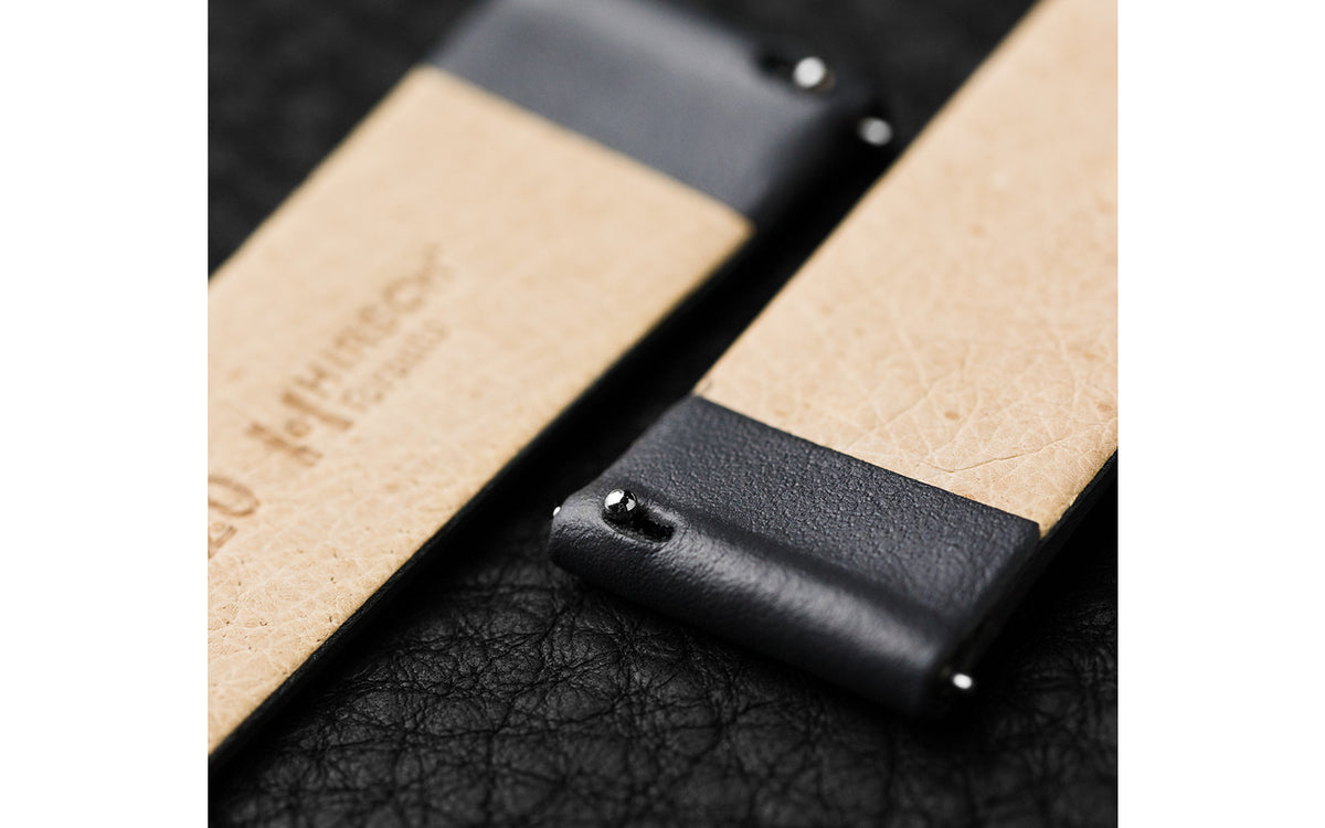 Toronto by HIRSCH - Women&#39;s Gray Fine-Grain Italian Leather Watch Strap