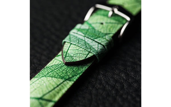 Leaf by HIRSCH - Green Vegan Performance Watch Strap