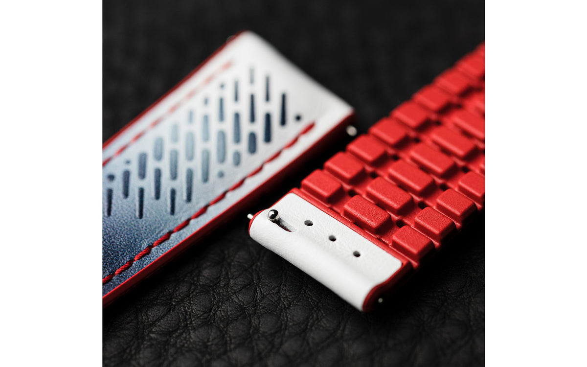 Soccer by HIRSCH - Sportswear Style Calfskin Performance Watch Strap *Limited Edition*