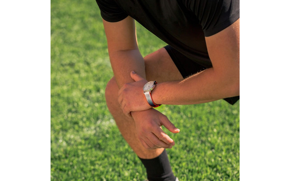 Soccer by HIRSCH - Sportswear Style Calfskin Performance Watch Strap *Limited Edition*