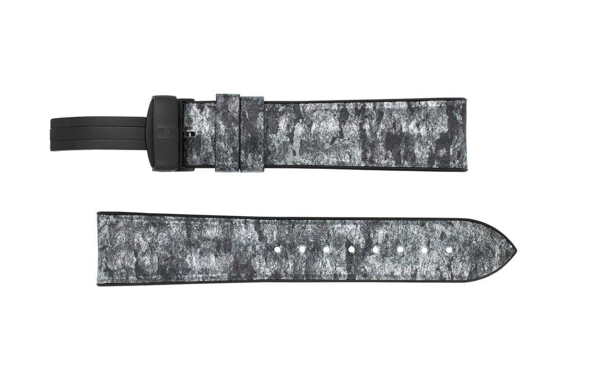 Stone by HIRSCH - Gray Slate Vegan Performance Watch Strap