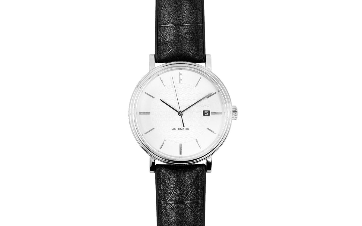 Leaf by HIRSCH - Black Vegan Performance Watch Strap