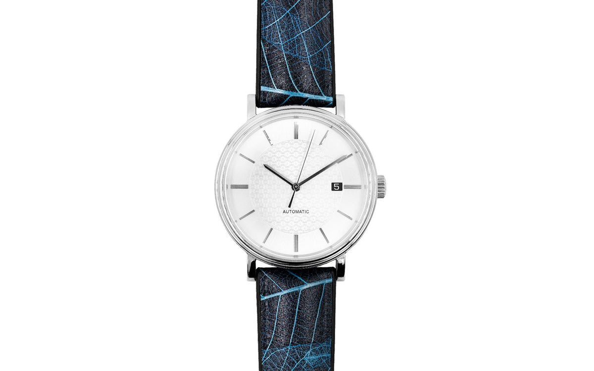 Leaf by HIRSCH - Blue Vegan Performance Watch Strap