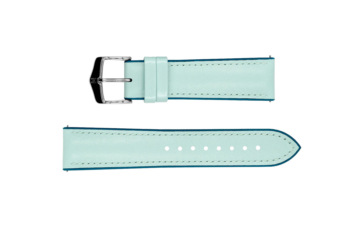 Lindsey by HIRSCH - Blue Italian Calfskin Performance Watch Strap