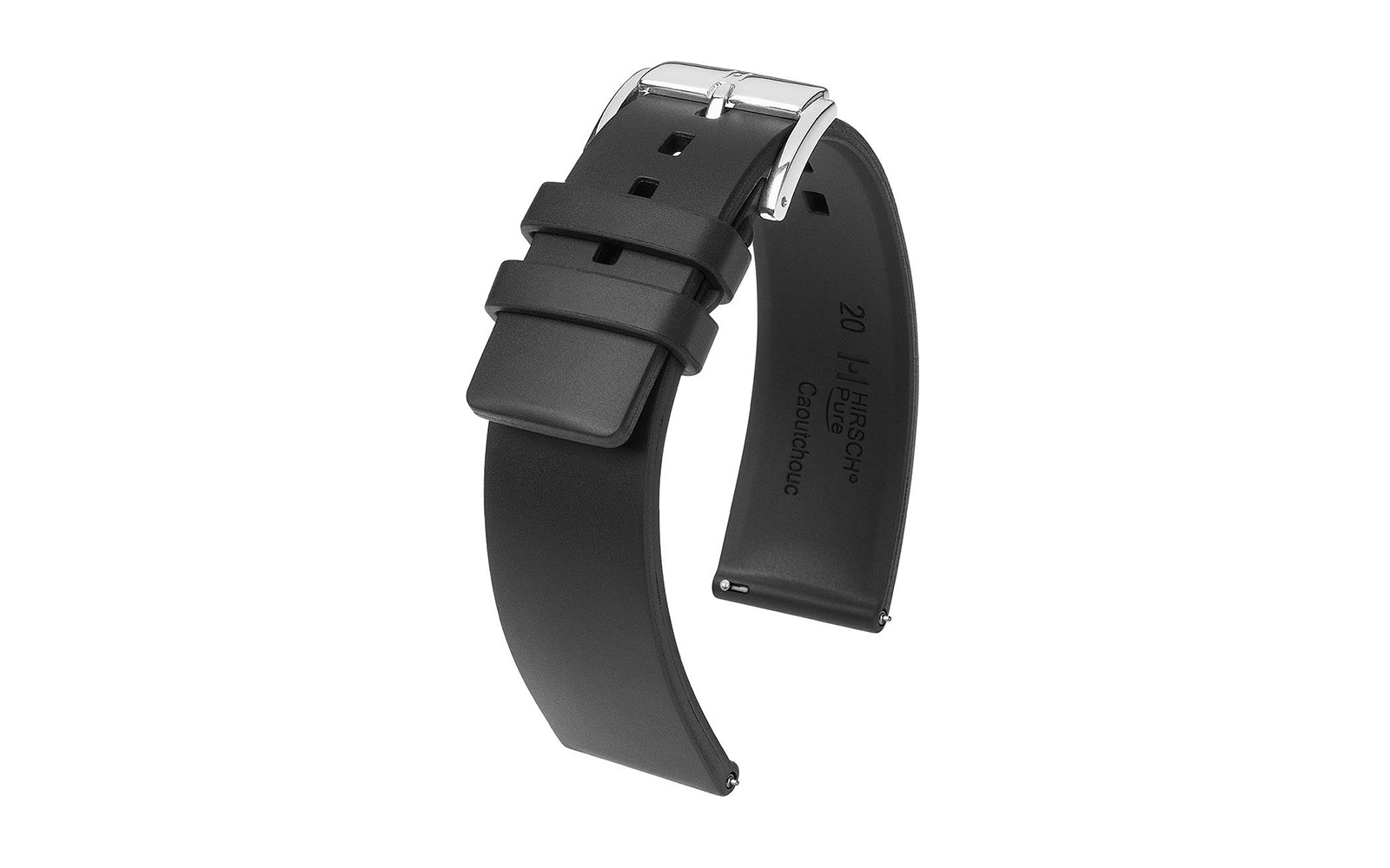 Cheap Wholesale Shop Black Rubber Watch Strap 73376467154RS_K0013005 main image 1