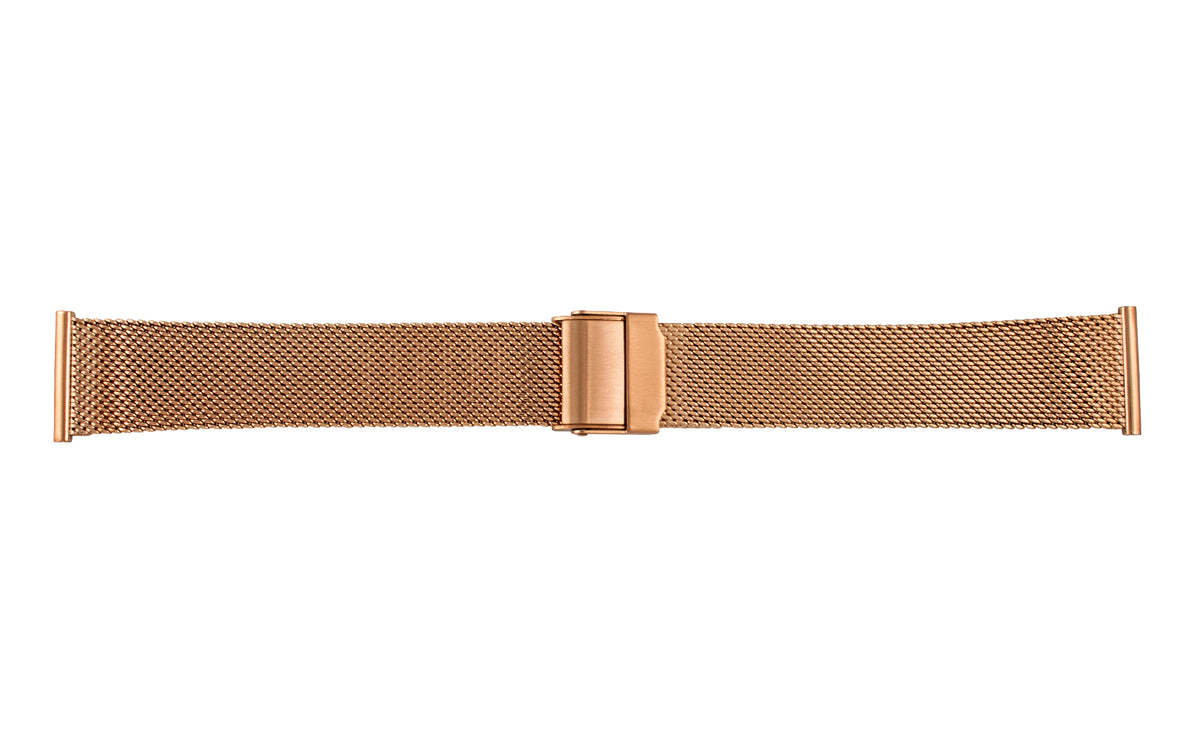 Samsung Galaxy Watch3 | Black Canvas by Barton Watch Bands 41mm Galaxy Watch / Rose Gold / Standard