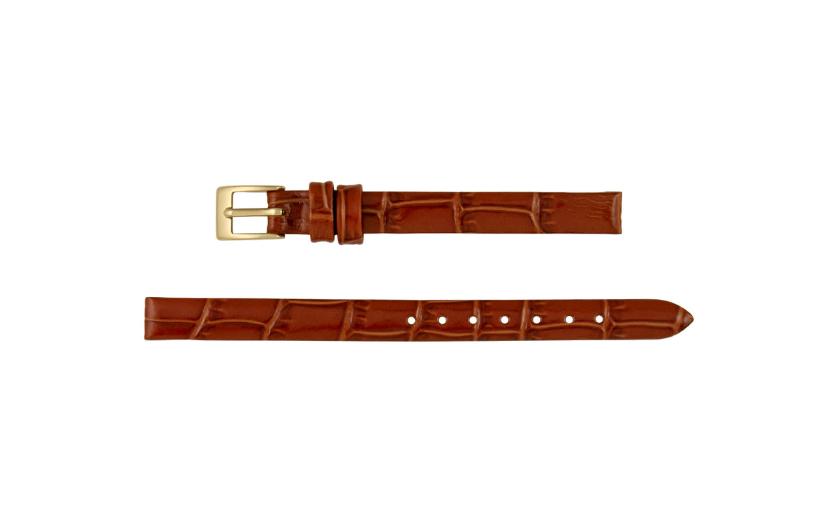AWB Women&#39;s Havana Louisiana Alligator Grain Leather Watch Strap