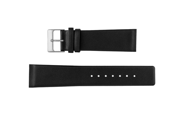 AWB Men’s Skagen® Grenen Style Black Genuine Leather Watch Strap