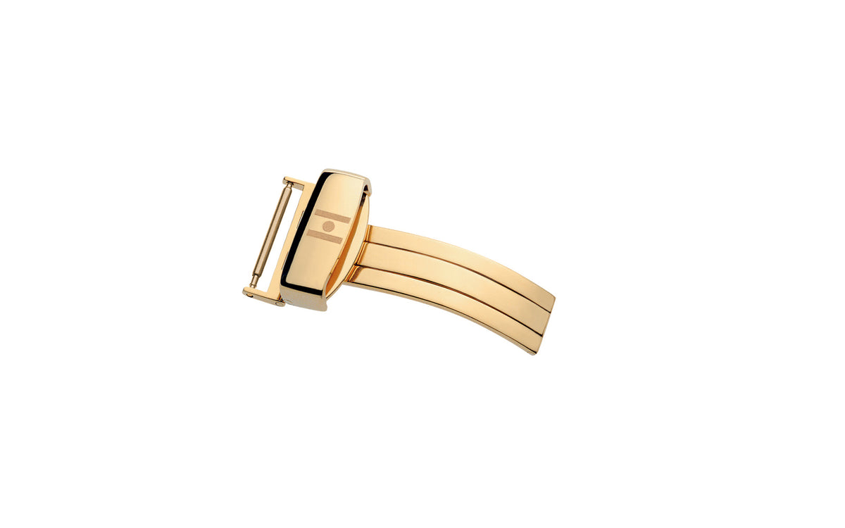 HIRSCH Sport Deployant Clasp - Goldtone