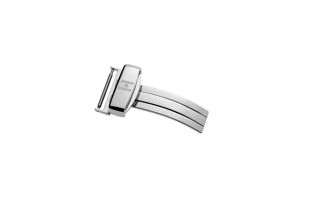 HIRSCH Sport Deployant Clasp - Stainless Steel