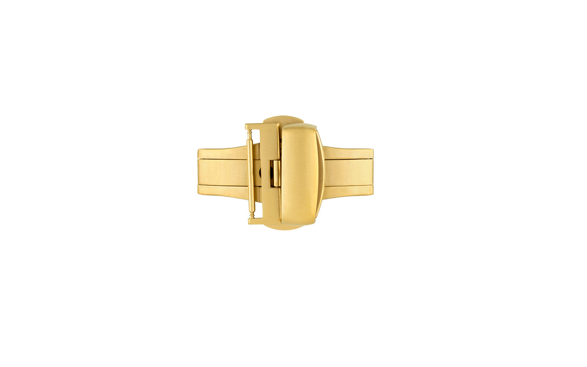 AWB Butterfly Deployant Clasp - Goldtone Matte
