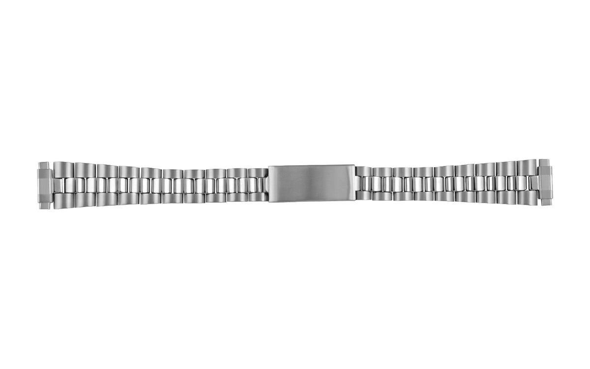 Hadley Roma Women&#39;s Stainless Steel Rolex President® Style Metal Bracelet Watch Band