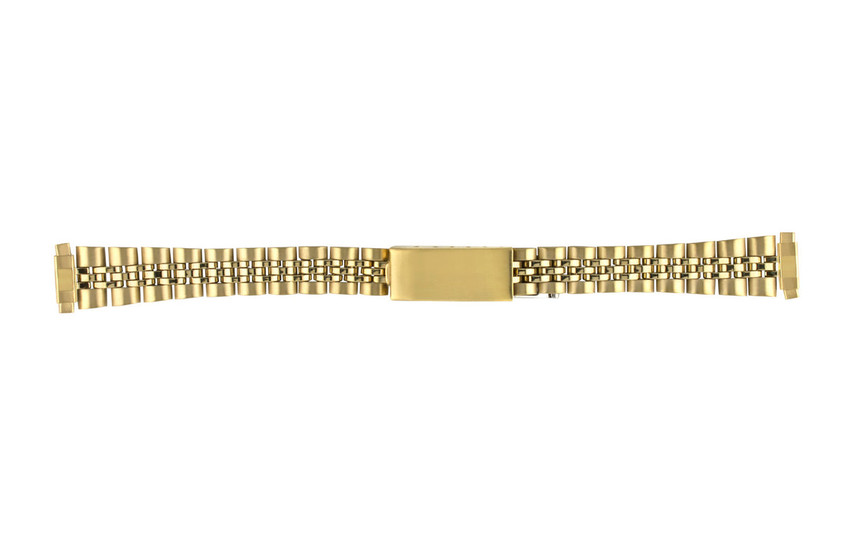 Hadley-Roma Women&#39;s Goldtone Rolex Jubilee® Style Metal Bracelet Watch Band