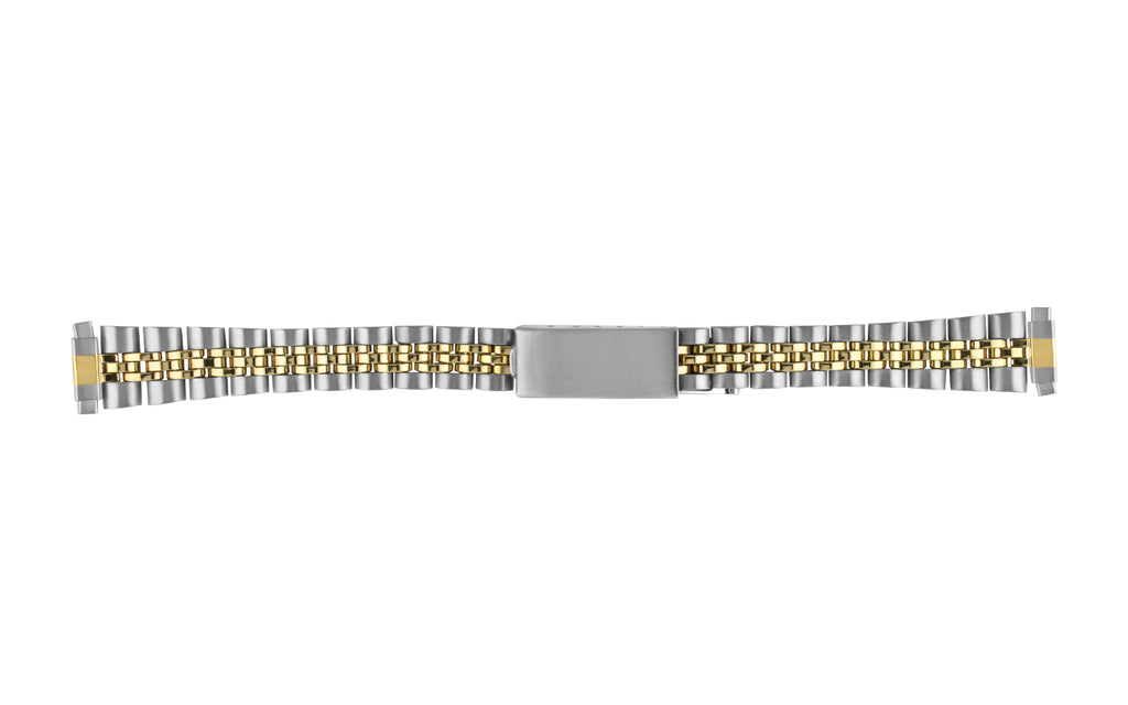 Women's Two Tone Stainless Steel Rolex Jubilee® Style Metal Watch Band