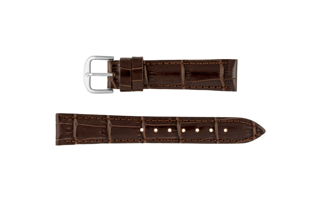 Stuller Women's Brown Alligator Grain Leather Watch Strap