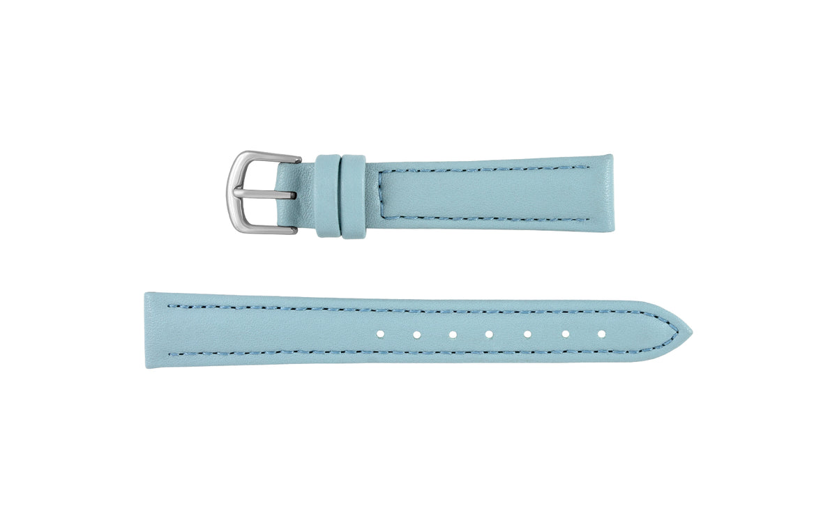 Hadley Women&#39;s Carolina Blue Microfiber Vegan Watch Strap