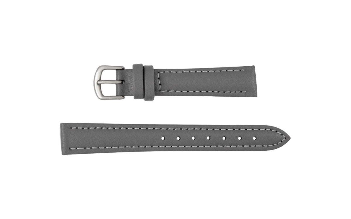 Hadley Women&#39;s Gray Microfiber Vegan Watch Strap