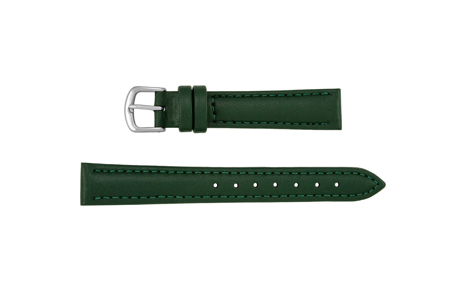 Hadley Women's Forest Green Microfiber Vegan Leather Watch Strap