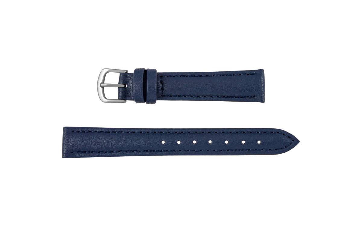 Hadley Women&#39;s Midnight Blue Microfiber Vegan Watch Strap