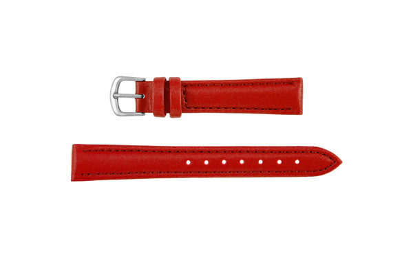 Hadley Women's Red Microfiber Vegan Watch Strap
