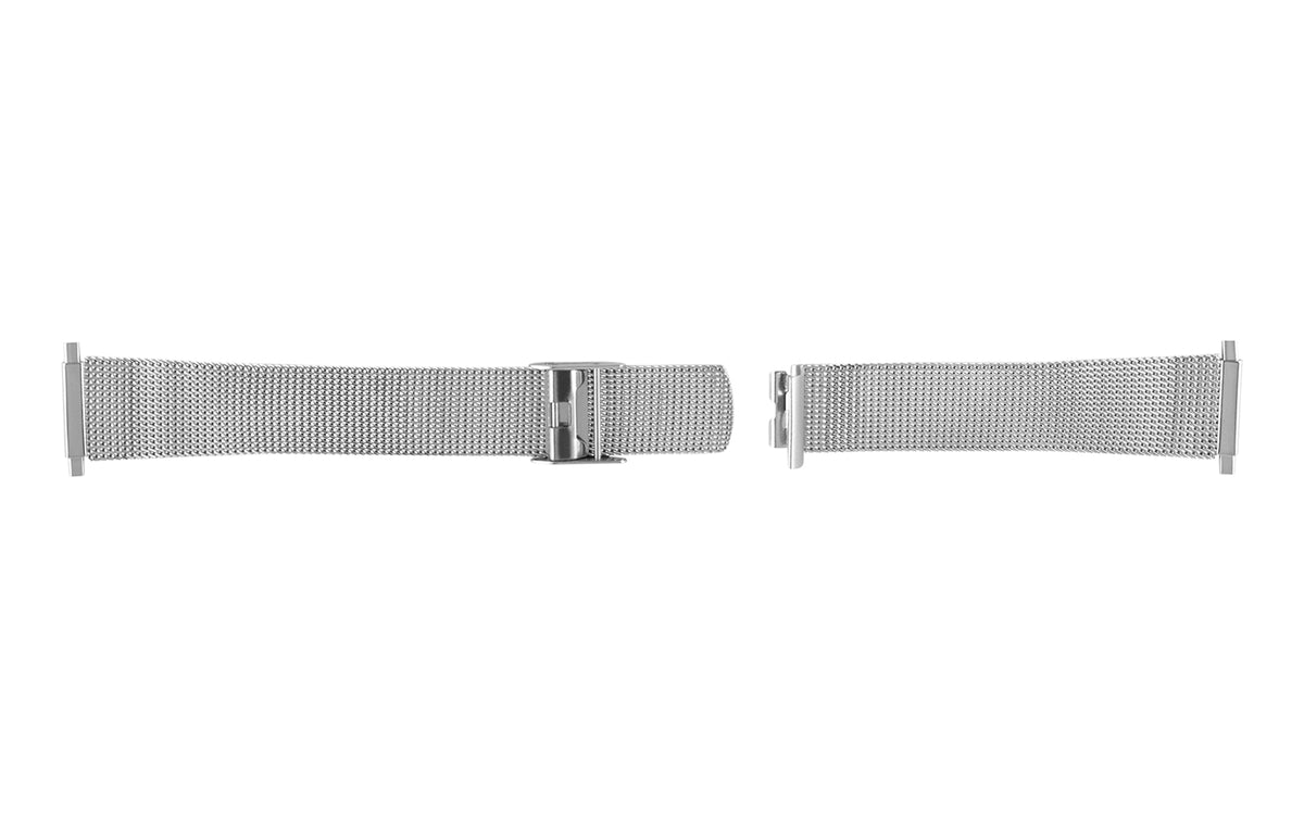 Hadley-Roma Women&#39;s Stainless Steel Metal Mesh Bracelet Watch Band