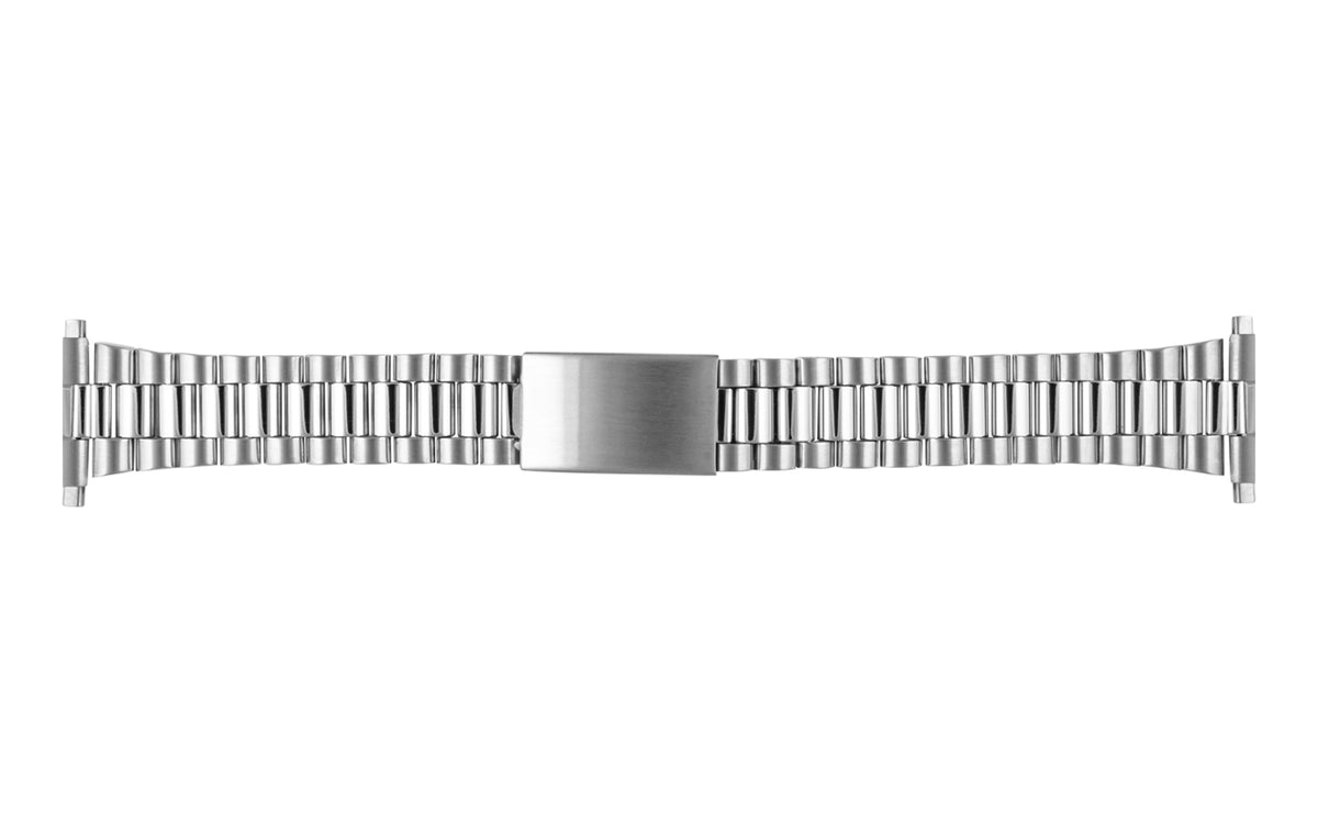 Rolex Compatible Steel Polished Black Metal Replacement Watch Band Strap Butterfly Clasp #5056