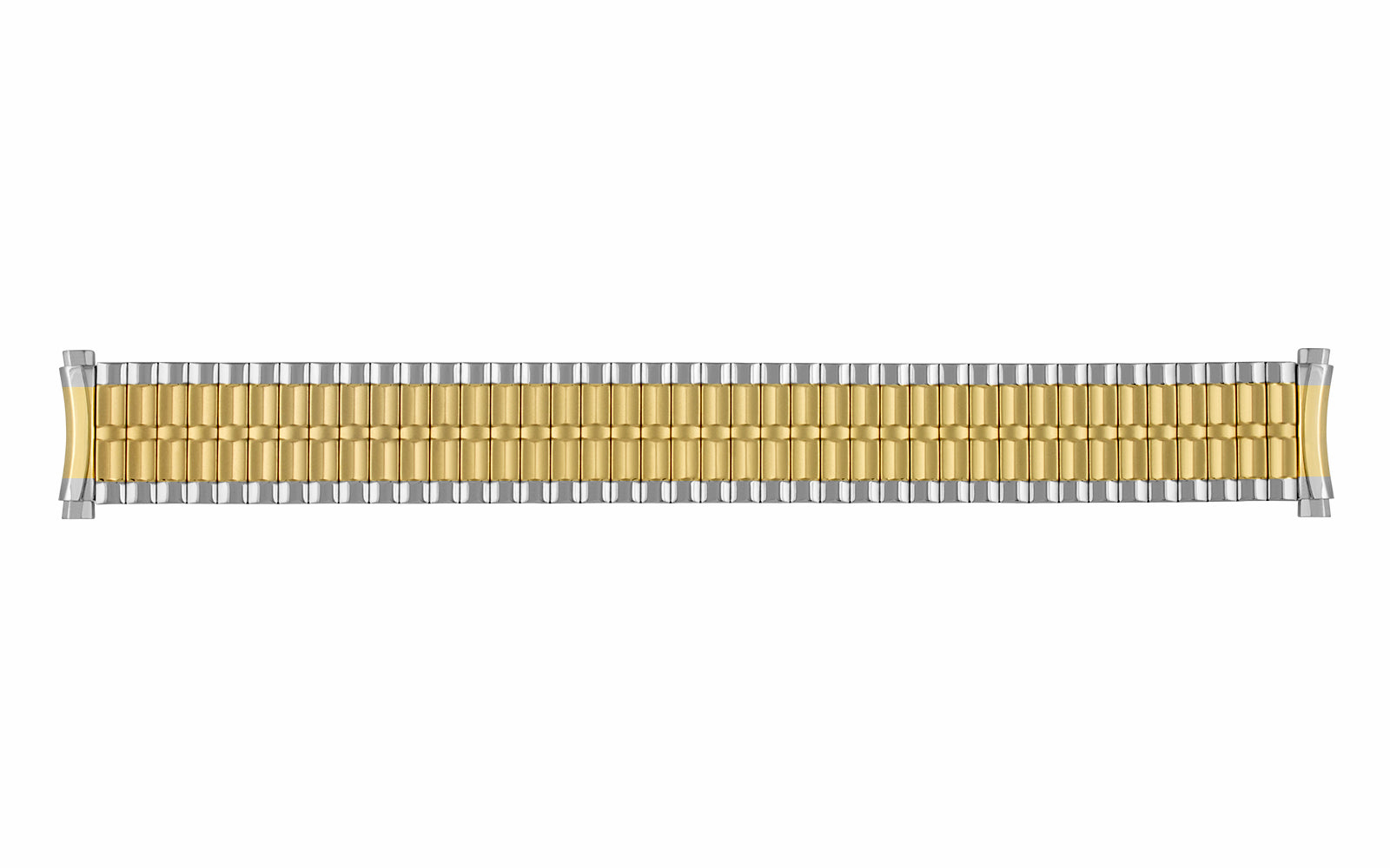 Watch band Em-MB009 22mm rose golden stainless steel expansion band  polished by EICHMUELLER