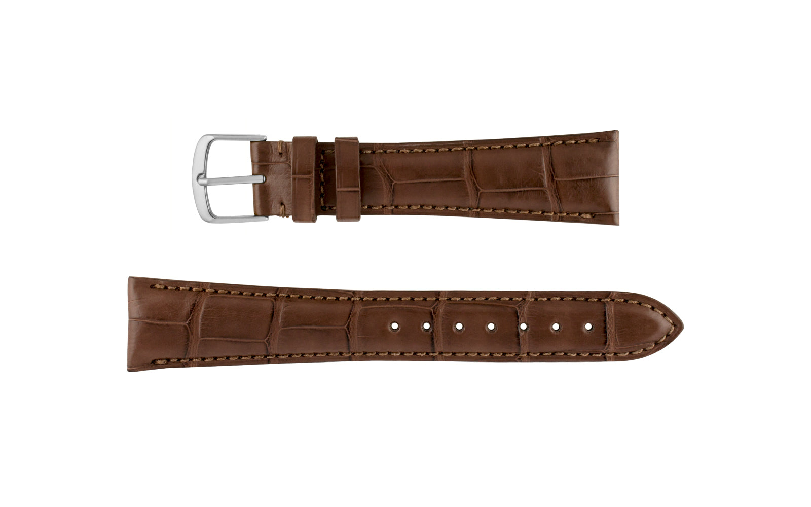 Watch Band Alligator Strap Hadley Roma Ms834 Hadley Roma Ms834