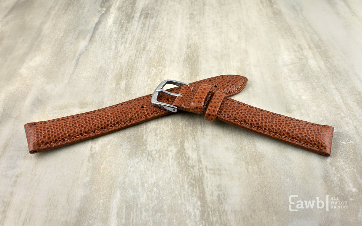 Hadley Men&#39;s Chestnut Hermès™ Leather Watch Strap