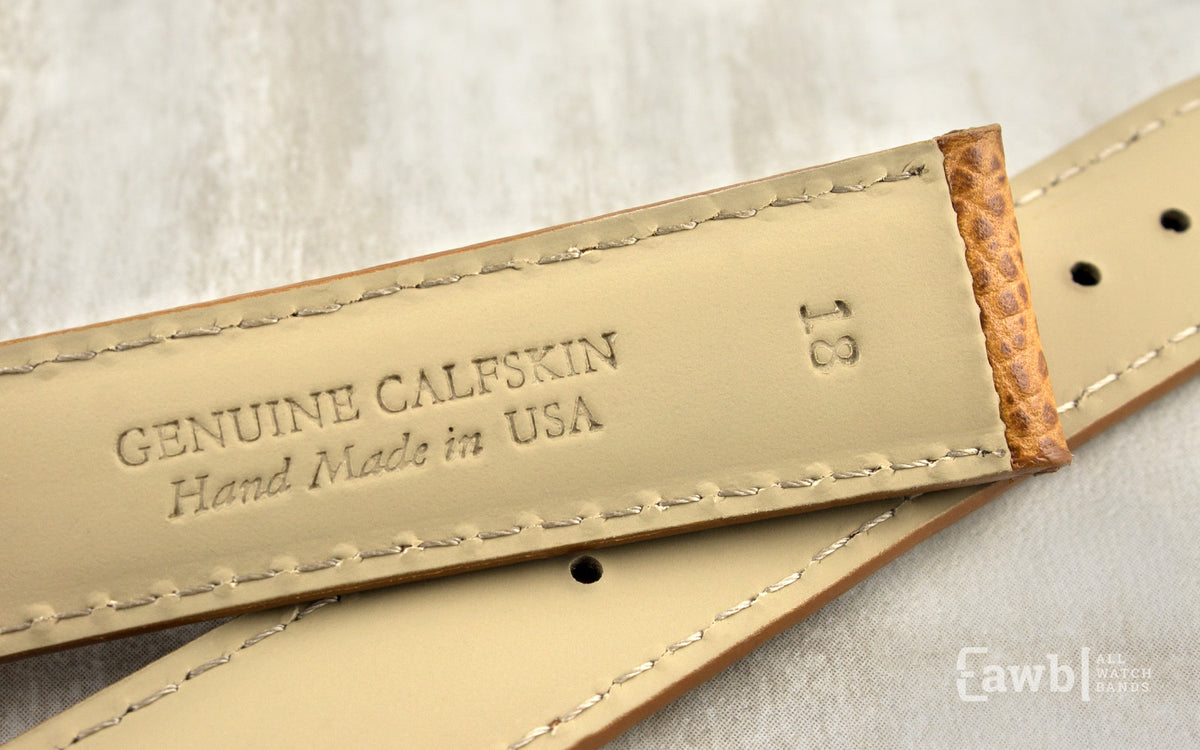 Hadley Men&#39;s Tan Hermès™ Leather Watch Strap