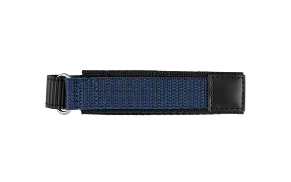 20MM Blue Nylon Sport Watch Strap Velcro® Style