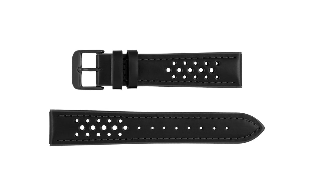 Hadley-Roma Men's Long Brown Crocodile Grain Leather Watch Strap MS717 Hadley-Roma Men's Long Brown Crocodile Grain Leather Watch Strap MS717