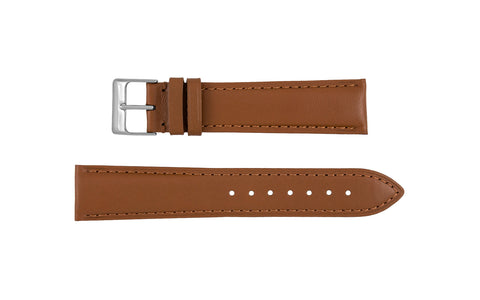 AWB Men's Chestnut Smooth Italian Leather Watch Strap