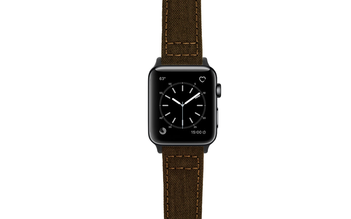 Apple Watch Strap - Brown Cordura® Fabric