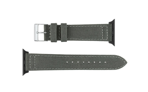Apple Watch 38/40/41mm Strap - Gray Cordura®