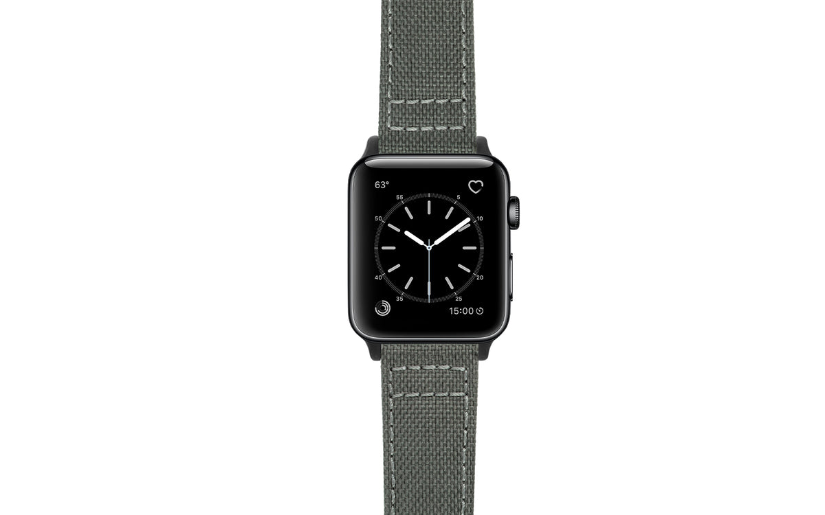 Apple Watch Strap - Gray Cordura® Fabric