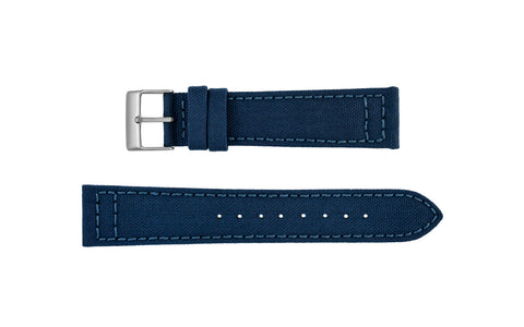 Hadley Navy Cordura® Fabric Vegan Watch Strap