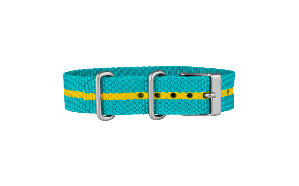 Classic Essentials watch band - Ostrich leather strap (blue, kaki, red,  green)